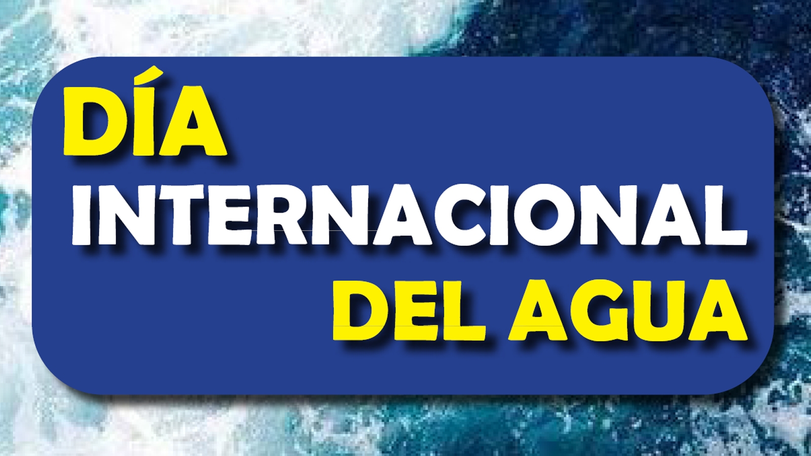 DÍA INTERNACIONAL DEL AGUA