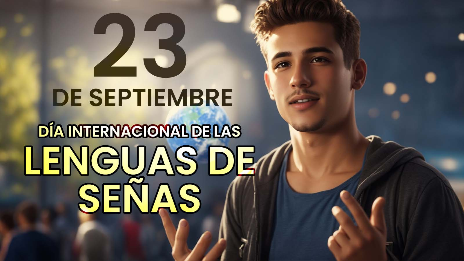 DÍA INTERNACIONAL DE LAS LENGUAS DE SEÑAS 2023