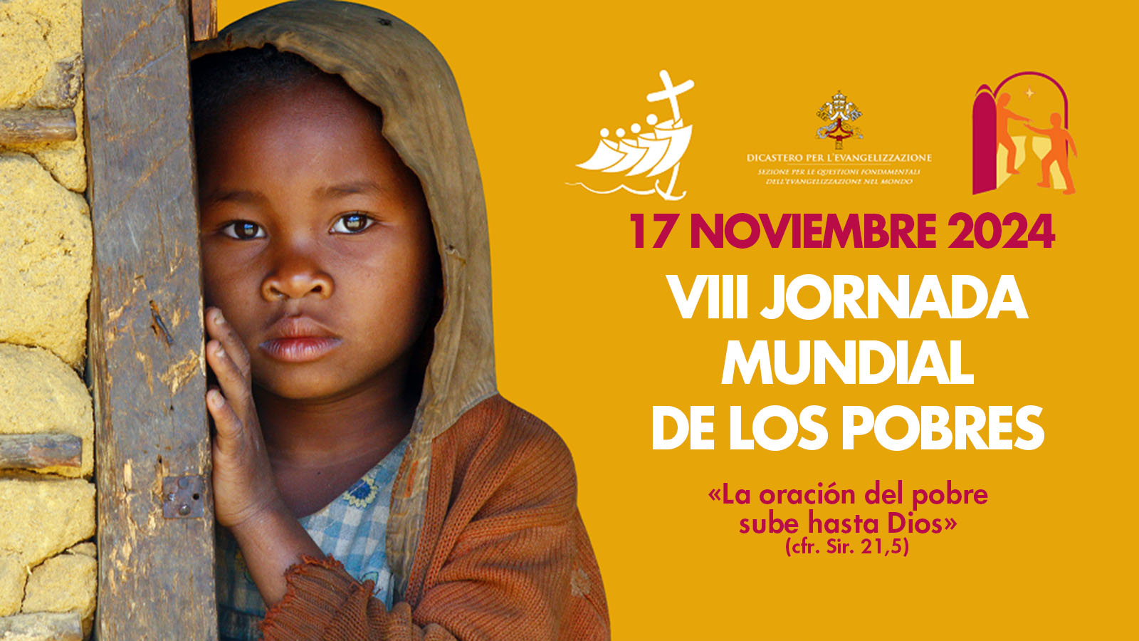 JORNADA MUNDIAL DE LOS POBRES | MENSAJE DEL PAPA