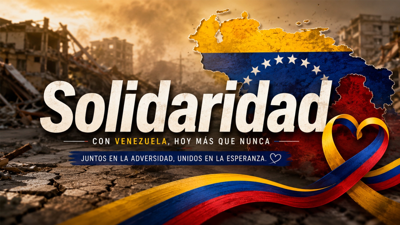 MENSAJE DE SOLIDARIDAD, ORACIÓN Y ESPERANZA CON EL PUEBLO VENEZOLANO